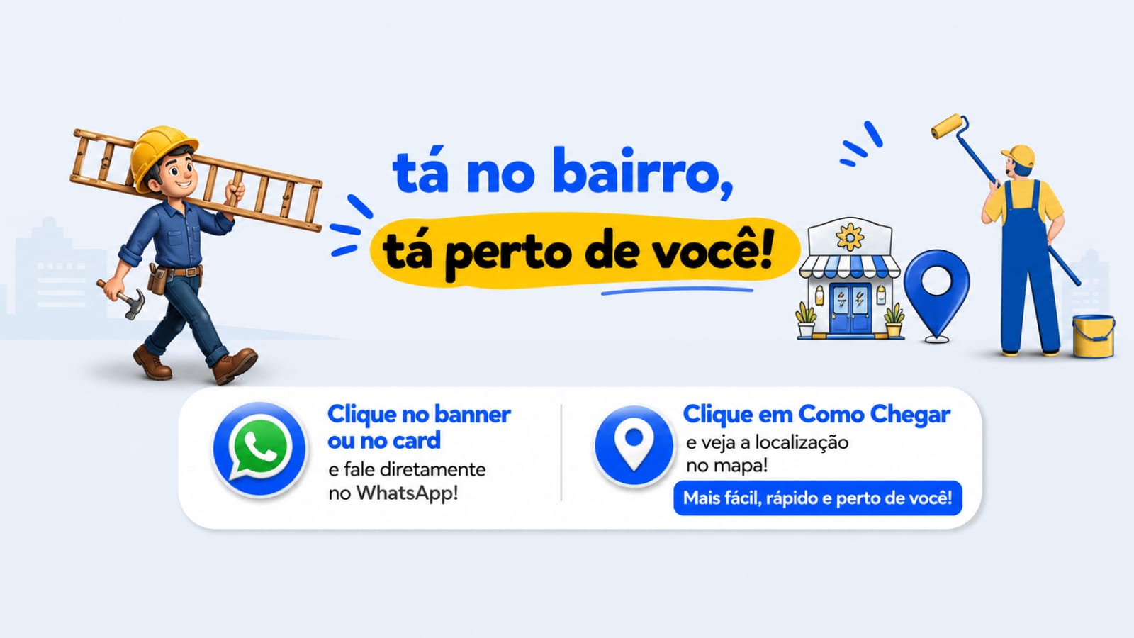 Banner Tá no Bairro